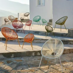 ACAPULCO Chaise Lounge Noir