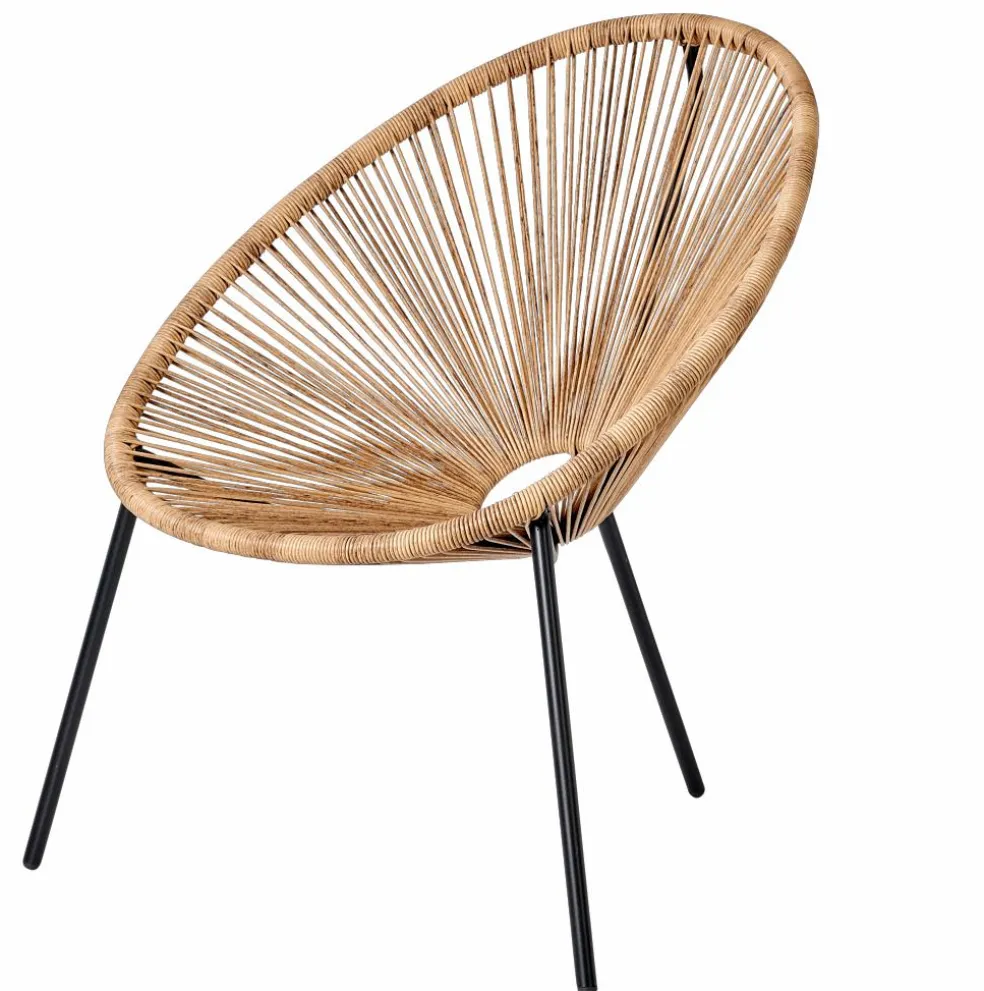 ACAPULCO Chaise Lounge Set De 2 Sable