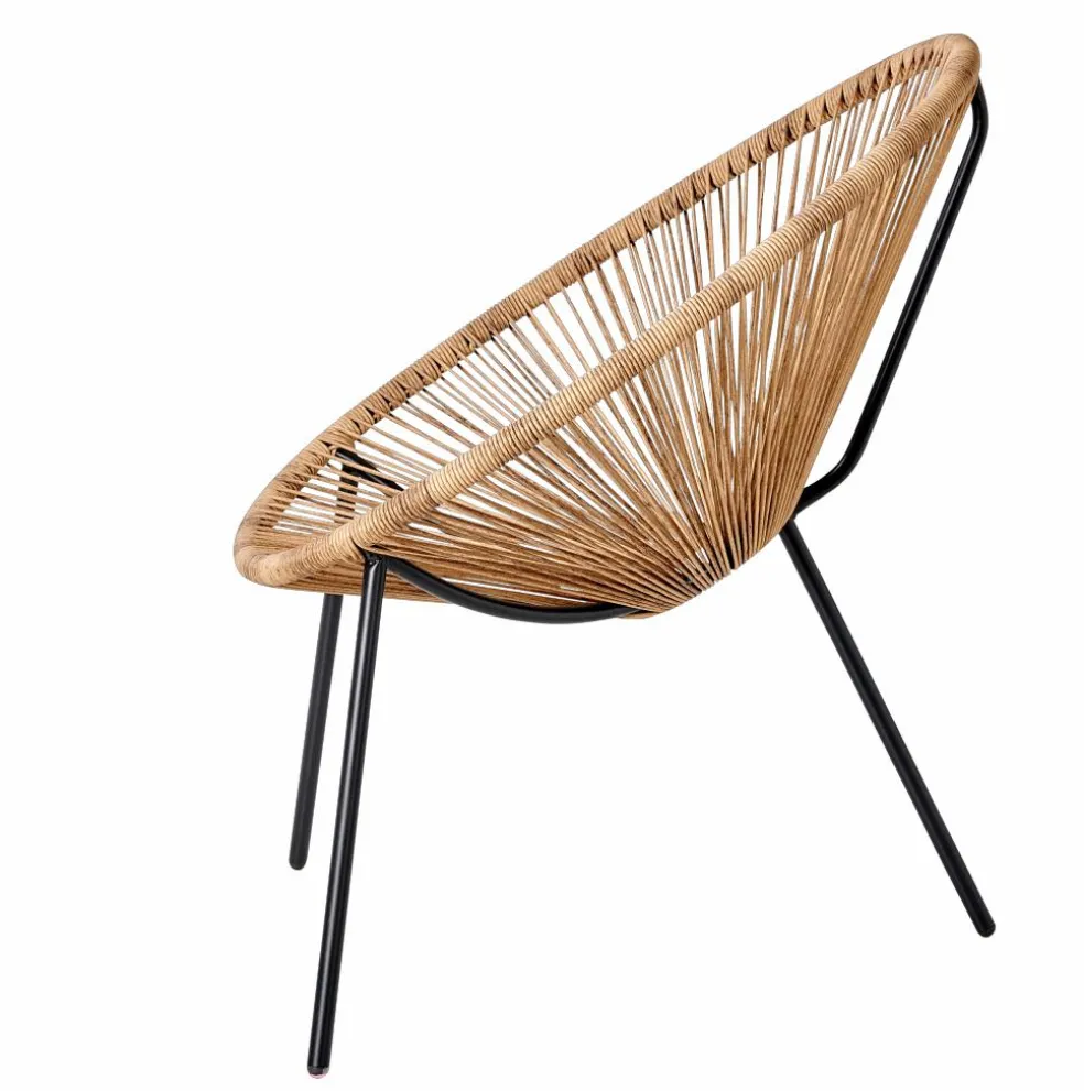 ACAPULCO Chaise Lounge Set De 2 Sable