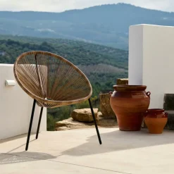 ACAPULCO Chaise Lounge Set De 2 Sable