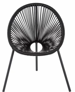 ACAPULCO Chaise Lounge Set De 2 Sable