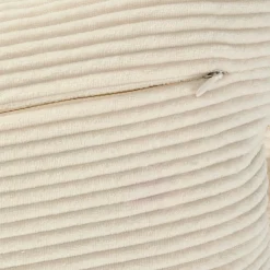 AGNES Plaid Blanc Cassé