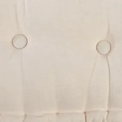 ALDA Coussin Matelas Blanc Cassé