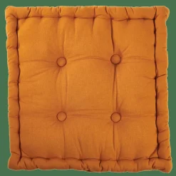 ALDA Coussin Matelas Ocre