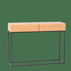 ALMA Table Murale Noir, Naturel