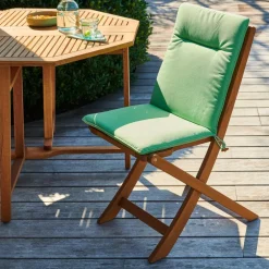 AZUR Coussin De Jardin Chaise Pliante Vert