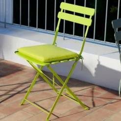 AZUR Coussin De Jardin Pour Bistrot Lime