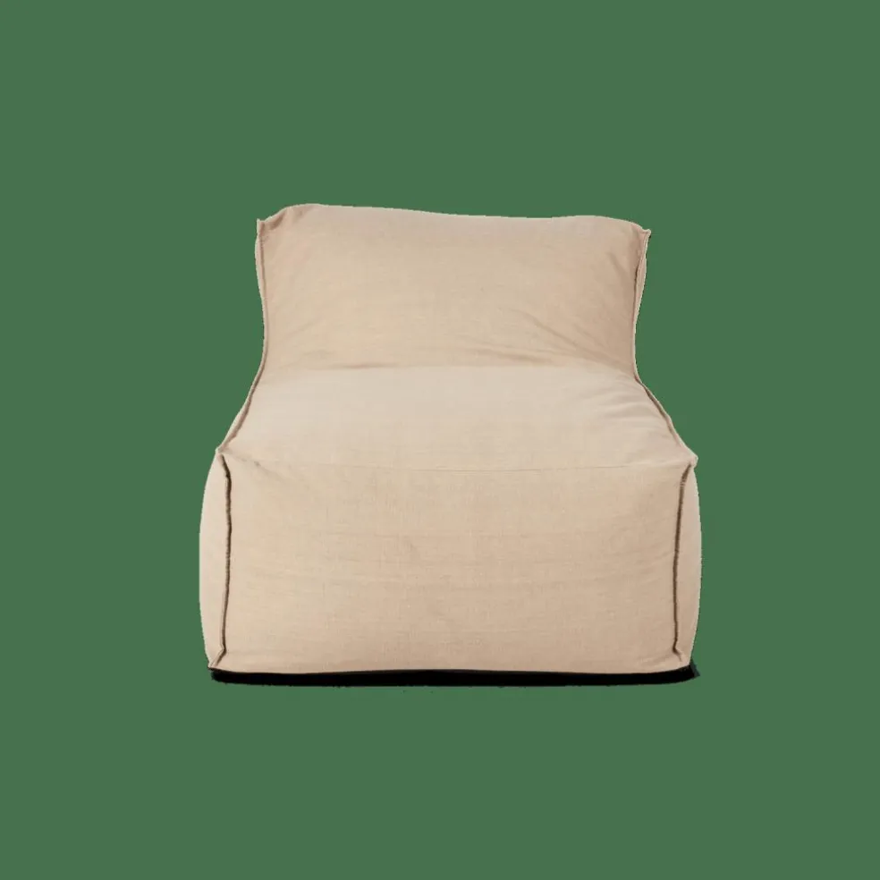 BAGIE Fauteuil Pouf Poire Beige