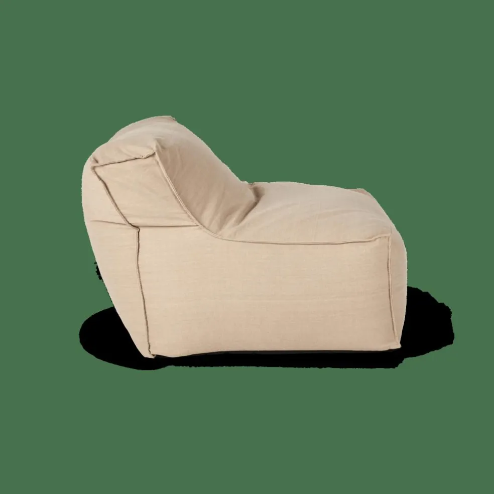 BAGIE Fauteuil Pouf Poire Beige