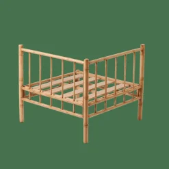 BAMBOLETTE Fauteuil De Coin Aspect Bambou