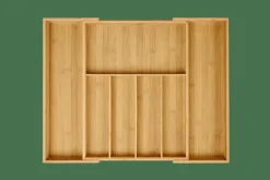 BAMBOO Organisateur Tiroir Escamotable Naturel