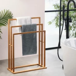 BAMBOO Porte-serviettes Naturel