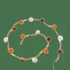 BASIL Guirlande Lumineuse Diverses Couleurs, Blanc, Brun, Terre Cuite