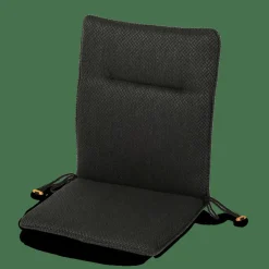 BAYA Coussin De Jardin Chaise Pliante Noir