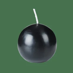 BOLA Bougie Boule Noir