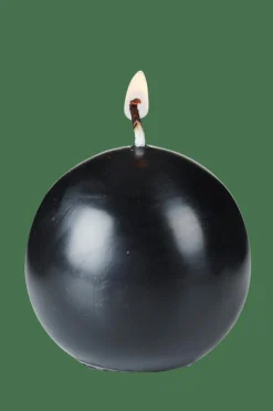 BOLA Bougie Boule Noir