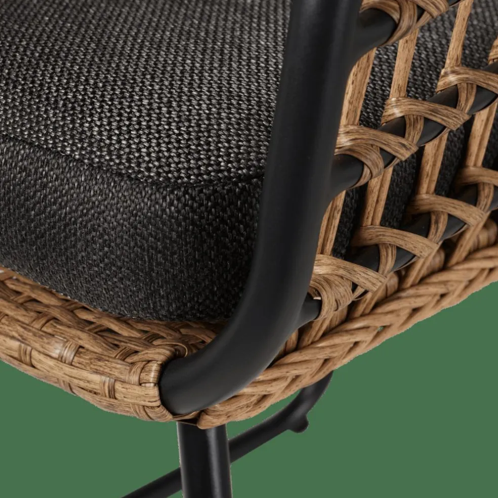 BONES Chaise Noir