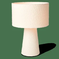 BOUCLE LUME Lampe De Table Blanc