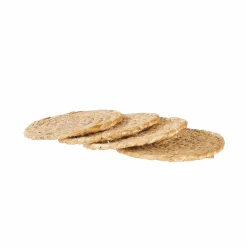 BRAID Rond De Serviette Set De 2 Naturel
