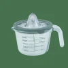 CUISINO Presse-agrumes Avec Verre Doseur 500 Ml Vert, Transparent