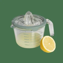 CUISINO Presse-agrumes Avec Verre Doseur 500 Ml Vert, Transparent