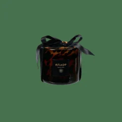 ESCAPE BLACK OUDH Bougie Parfumée Dans Un Verre Noir, Brun, Multicolore