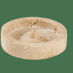 ESCAPE Porte-encens Porte-encens Travertin Beige