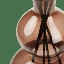 ESCAPE Vase Brun