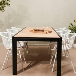 ETHAN & LOIC Set De Jardin Noir/blanc
