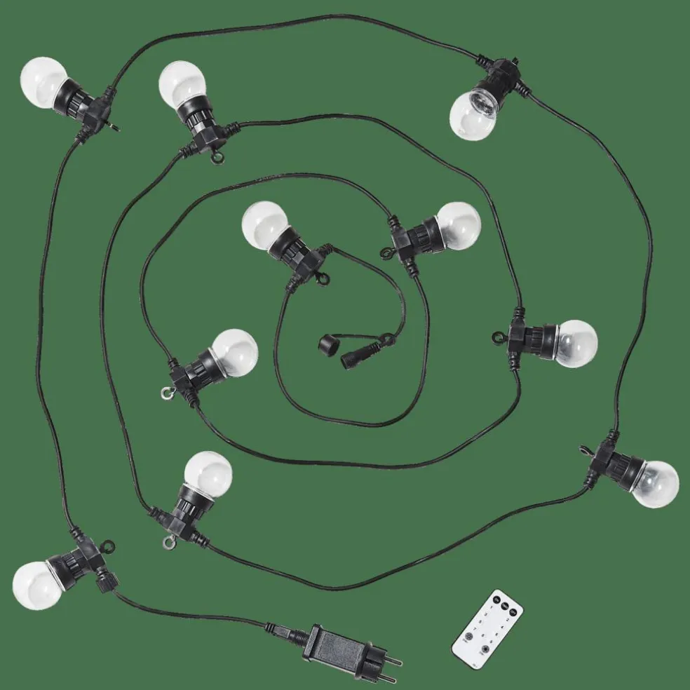 FESTA Guirlande Lumineuse Avec 10 LEDS 8 Fonctions