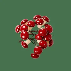 FOAM Champignon Déco Rouge Foncé