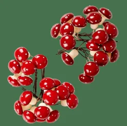 FOAM Champignon Déco Rouge Foncé