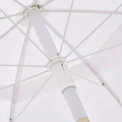 FRANJA Parasol Sans Pied De Parasol Blanc