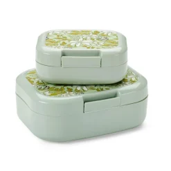 FRESHMOOD Boîte à Lunch Avec Clip Seafoam + Motif Loulou Sea Foam (vert)