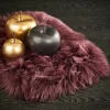 FUR Set De Table Rouge Foncé