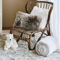 GOMAR Fauteuil Lounge Naturel