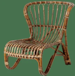 GOMAR Fauteuil Lounge Naturel