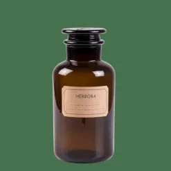 HERBORA Pot à Provisions 1 L Brun