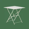 IMPERIAL Table Pliante Carré Sable