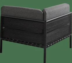 JUMBO Fauteuil De Coin Noir