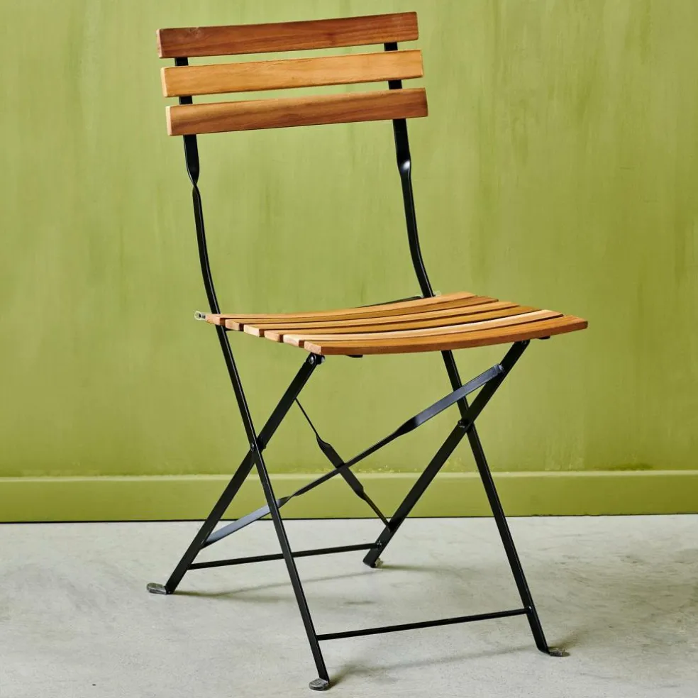 KAPAS Chaise Pliante Naturel