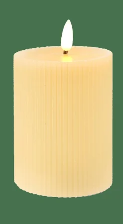LED Bougie Avec LED Brun
