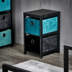 LINOLUX Boîte De Rangement Avec Fermeture éclair Beige