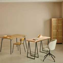 LINOLUX Boîte De Rangement Avec Fermeture éclair Beige