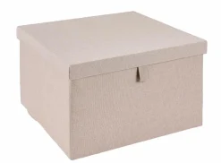 LINOLUX Panier De Rangement Gris Foncé
