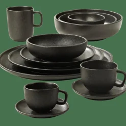 MAGMA Assiette Noir