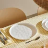 MAREA Assiette Blanc