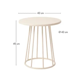 MILLER Table D'appoint Sable