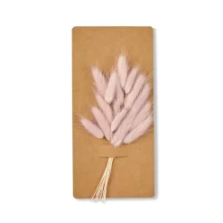 MINA Cloche Avec Déco Séchée Rose