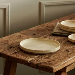 MINERAL SAND Assiette Beige